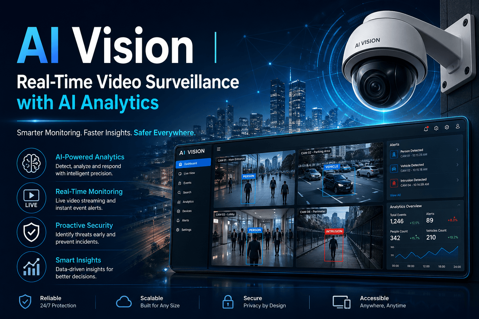 AI Vision and Monitoring System